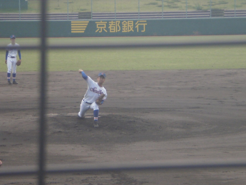 福知山成美先発の北野投手