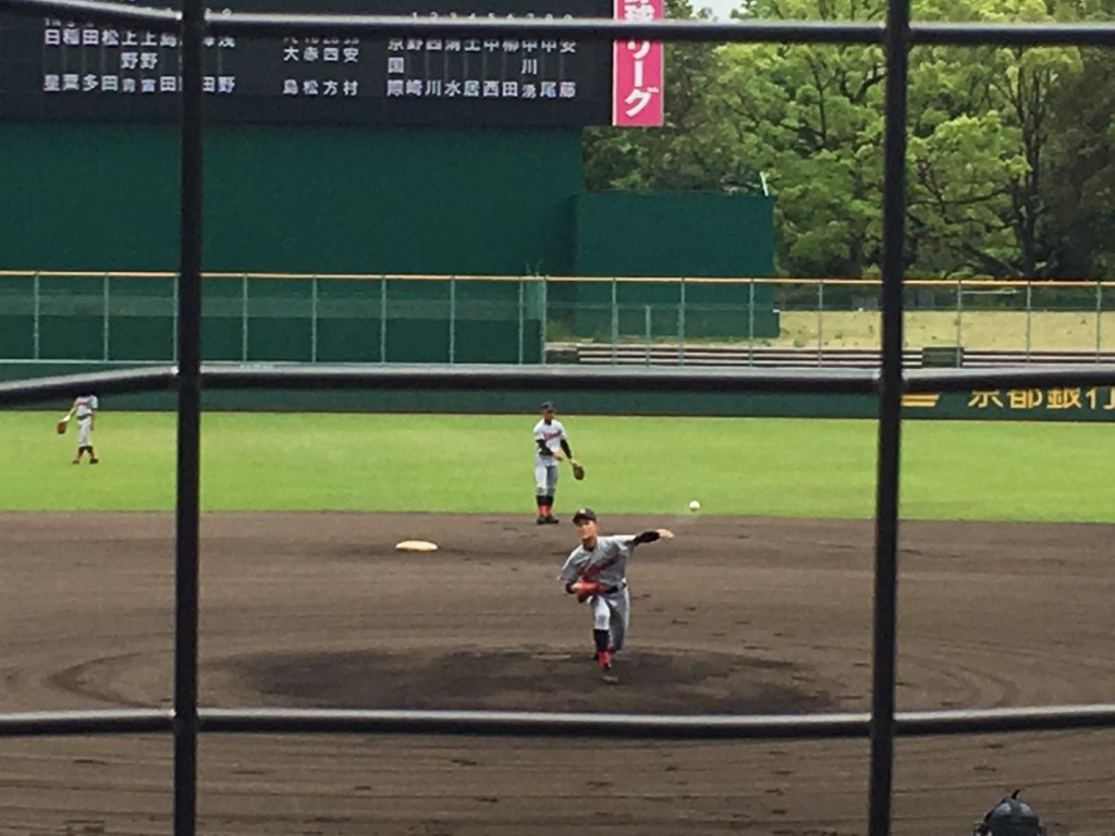 京都国際エース柳田投手