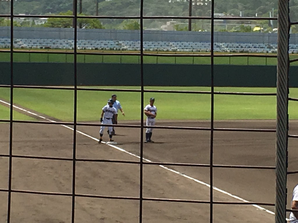 3塁打の井川選手